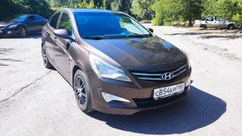 Продам хюндай солярис 2017 года, в хорошем состоянии, мотор 1,4 автомат, пробег 190 тысяч, максималь... - фотография