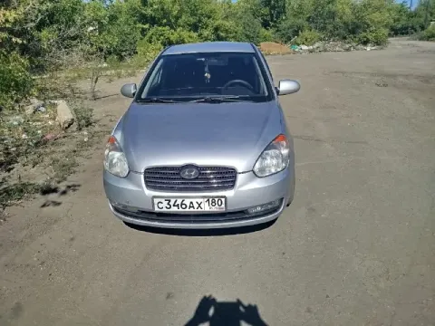 Продам хундай акцент 2008 год газ бензин кпп автомат цена 550 +79494361632 - фотография
