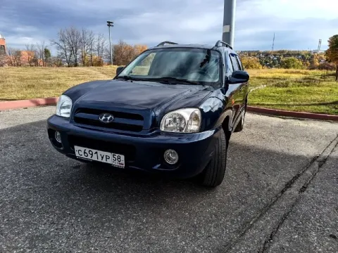 Hyundai santa fe classic полный привод 4wd 2008 г. в. 2.0 л дизель мкпп пробег 143 тыс. км 3 владель... - фотография