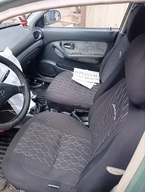 Hyundai акцент 1998г двигатель 1.5 сел поехал цена 230т. торг тел +79493608179 📞 звоните: +7(949)360... - фотография