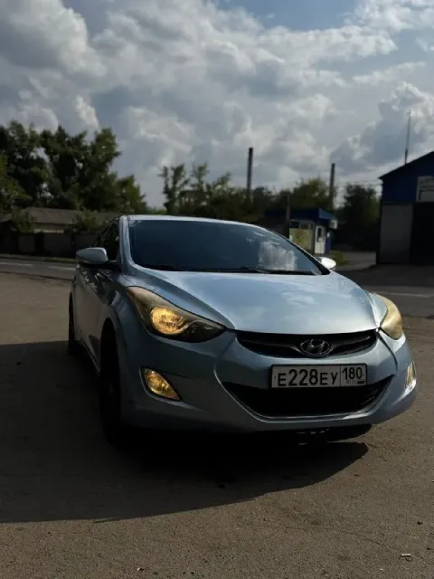 Продам hyundai elantra v (конец 2011 года) 1.8 at 148 л. с., установлено гбо, вписано в техпаспорт п... - фотография