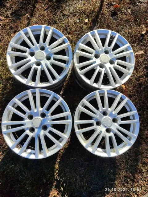 Продам диски r 16, 4*114.3, стояли на chevrolet лачетти. 20000р. г. снежное. т. +79493468176, +79496... - фотография
