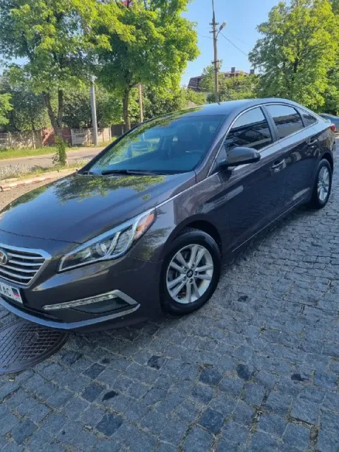 Продам hyundai sonata год выпуска 2015 привезена с сша первый учёт 2019г, я первый собственник цвет... - фотография
