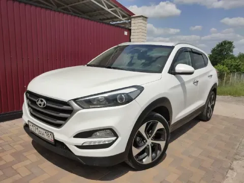 Hyundai tucson 2016 г. в. , пробег 110 000 mi, турбированный бензиновый двигатель 1,6 л, 7-ми ступен... - фотография