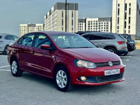 Vw polo 2013г (куплен новым в 2014г) 1,6л автомат 161000 км честный пробег 1 хозяин южная машины - б... - фотография