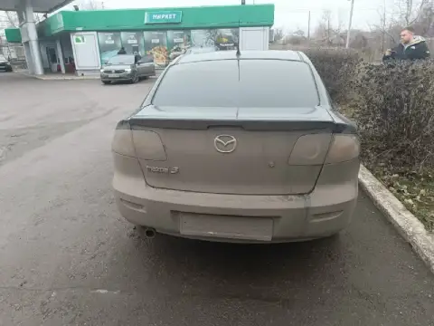 Продам/обмен под восстановление mazda 3бк 2006 г. В. Рестайлинг мотор 2.0, кпп механика учёт рф, я с... - фотография