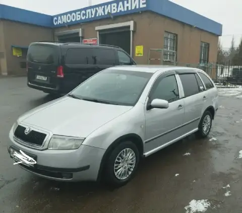 Продам skoda фабия 1 поколения 2002г. В, 1.4 16 кл. (101 л. С. ), ходовая, коробка, двигатель работа... - фотография