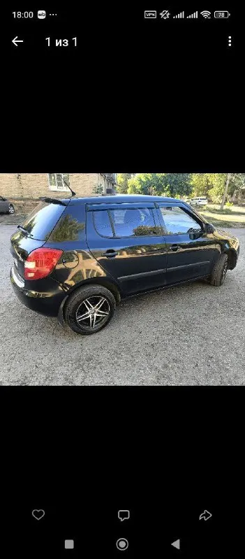 Продам skoda fabia 2008г. ,1.4 мт,173000км.
Двигатель, коробка, ходовая без нареканий. Все стекла ро... - фотография