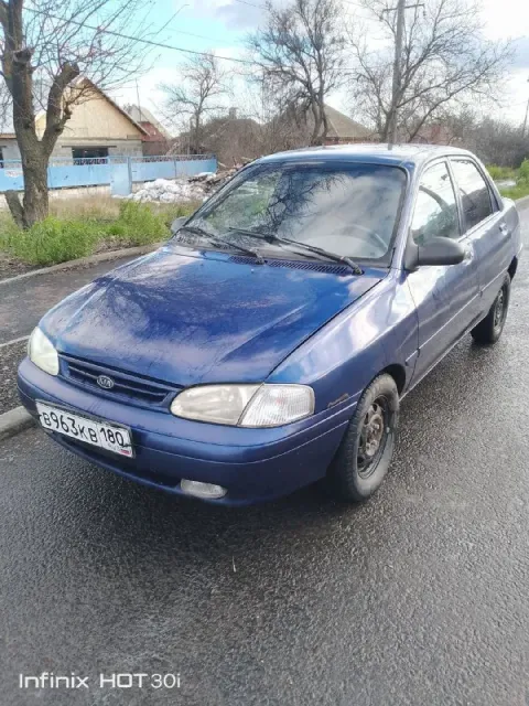 ‎ Kia авела дельта 1.5 1997 год. Пробег 192000.двигатель, кпп, ходовая, обслужены. Электрика в поряд... - фотография