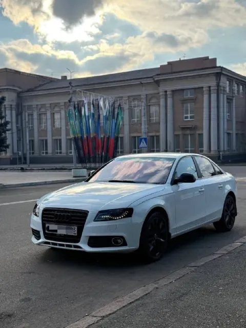 Продам audi a4 b8 tdi 2.0 s-line✅ цвет : белый ✅ богатая комплектация: сиденья s-line, комбинированн... - фотография