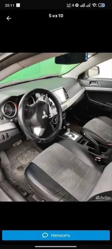 Продам надёжный автомобиль mitsubishi lancer x, 2008 года. Двигатель 1.8 на автомате, переключает чё... - фотография