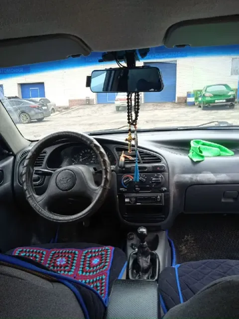 Продам daewoo ланос поляк постоянный учёт днр на полном ходу цена 100 тысяч рублей енакиево тел +794... - фотография