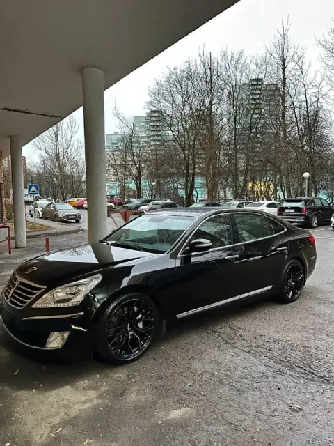 В продаже ⚡️ hyundai equus vs460 ⚡️ 💰цена 1 100 000₽ ✅год выпуска 2012 ⚙️двигатель 4.6 самолет ⚙️кор... - фотография