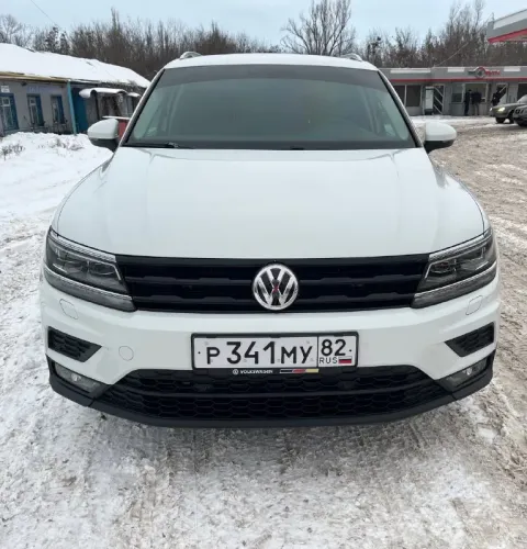 Volkswagen tiguan 2.0 2018 г. в.бензин, полный привод, коробка (dq 500). пробег 115.000 км. (оригина... - фотография