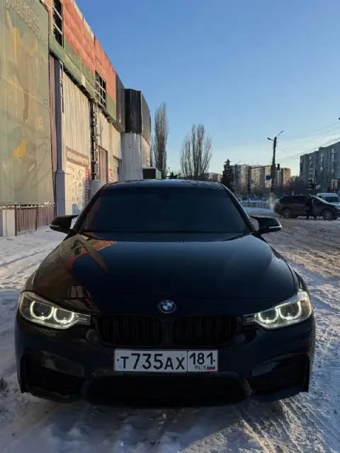 Bmw 3 f30 2 литра бензин. машина в хорошем состоянии. климат, подогрев сидений, установлен монитор с... - фотография