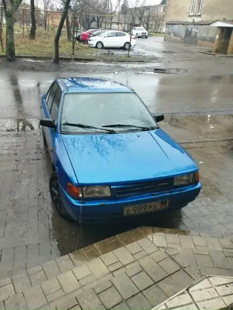 Продам mazda 323 iv (bg) 1990 (инжектор) кузов заменен в 2001 году (вписан) газ евро 4 (35л бублик) ... - фотография