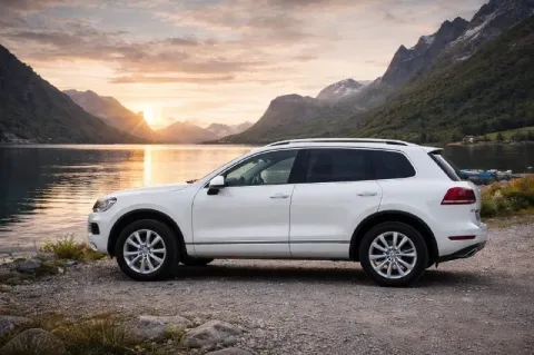 Volkswagen touareg 3.0 tdi, 2012 г. я первый и единственный владелец, куплен у официального дилера.... - фотография