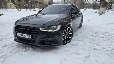 Audi a6 sline 3.0 tfsi, коробка zf8hp, 2012 г. в. 179000 км. безключевой доступ, подогрев вентиляция... - фотография