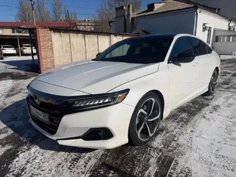 Honda accord sport 2020 год 1.5 турбо бензин ⛽️ оригинальный пробег-76500 км идеальное состояние чёр... - фотография