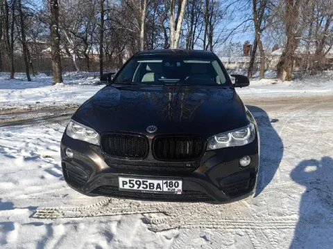 Продажа от собственника bmw х6, 3 литр бензин, летняя резина в комплекте, комплектация престиж, 2016... - фотография