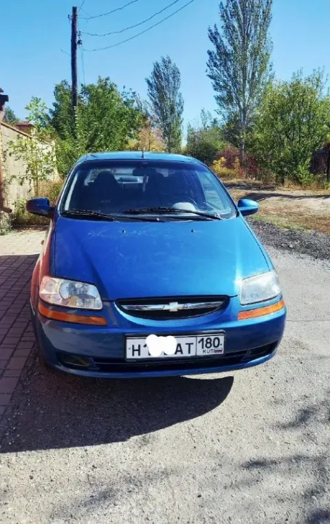 Продам chevrolet авео 2005 года выпуска с двигателем 1,5, пробег 148 тыс, на механике, автомобиль в ... - фотография
