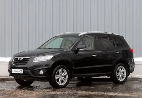 Продам hyundai santa fe 2.4 бензин/газ год выпуска 2011 состояние идеальное. не бит не крашен без вм... - фотография