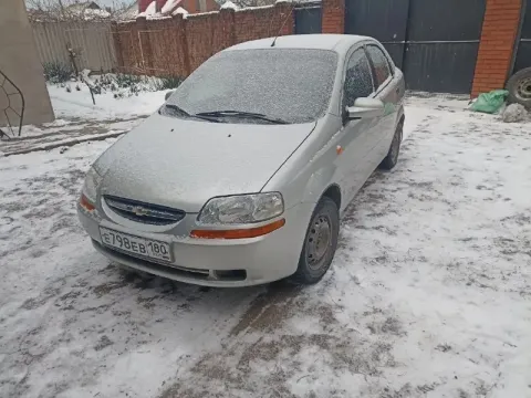 Продам chevrolet авео. Кореец. 2005 год.8 клоп. Пробег 185000км машина в семье с 2012 года. Гаражное... - фотография