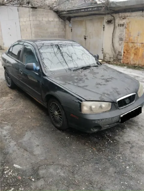 Продам hyundai элантра 2001г. 2.0л. р. ф. учет из документ птс стс движок коробка работают хорошо из... - фотография