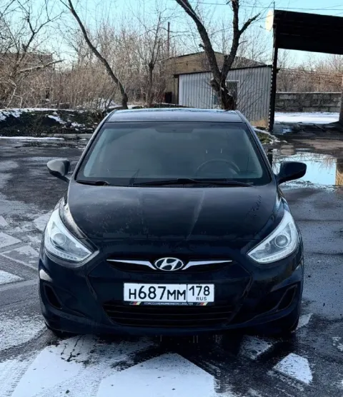 Hyundai solaris цена-740.000руб год-2012 мотор-1.4 привод-передний коробка-механика пробег-190.000км... - фотография