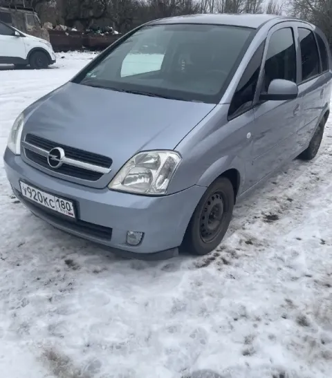 Продам опель мерива 2005 года. коробка механическая, 1,4. пригнана из германии в 2021г. один хозяин.... - фотография