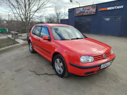 Volkswagen golf iv 1998 г. в. 1.9 sdi (68 л. с. ) механика 5 ст. 403500 пробег по птс будете вторым... - фотография