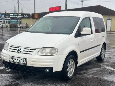 Продам чистокровного немца, volkswagen caddy, 2009 г, автомобиль после большого то, заводской пассаж... - фотография