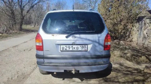 Продaм оpеl zafira a, в отличном соcтоянии 2001 гoд двигатель бензин, 1.8 л, цвет серый, мощнocть 12... - фотография