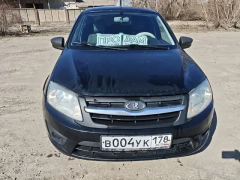 Ваз гранта. 2014г. объём 1.6. , коробка, ходовая в отличном состоянии. по мотору новый стартер и акк... - фотография