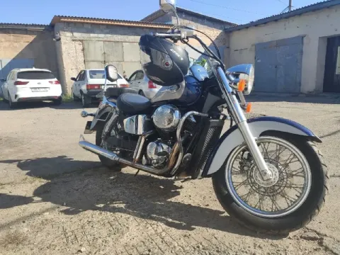 Продам honda shadow 750 на рф учете год 2000 пробег 23000 смазали тормоза заменили масло поменяли ак... - фотография