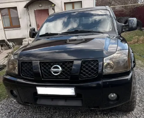 Nissan titan, 2005 г. двигатель 5,6 автомат, бензин, установлено газовое оборудование, состояние отл... - фотография