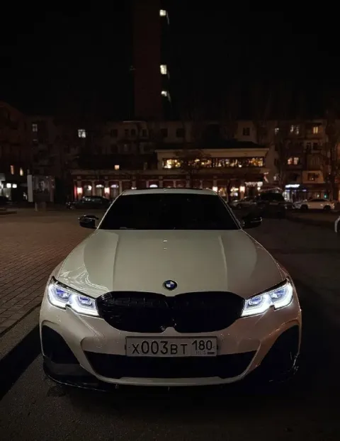 Продам bmw m340 xdrive 2021г. в 10 мес летняя резина r19 continental sport contact 7 зимняя r18 kumh... - фотография