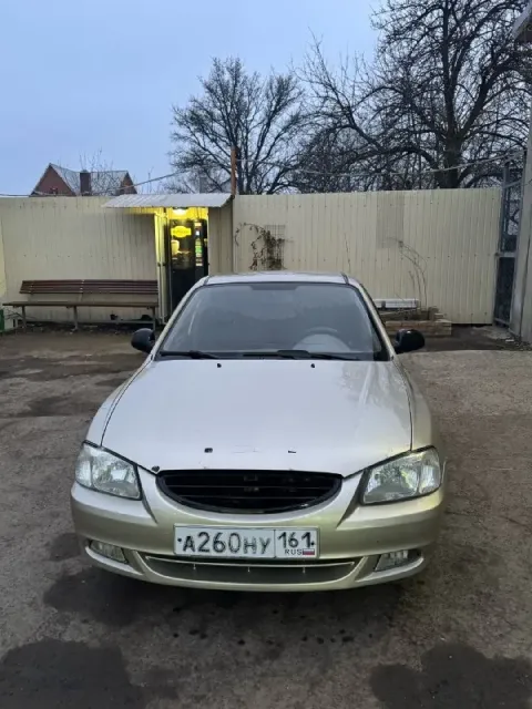 Акцент 2004г в хорошем состоянии! ходовая в норме, все расходники заменены: масло, фильтр, новый ген... - фотография