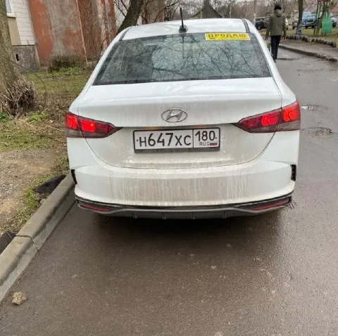 Hyundai solaris конец 2020 г 2 рестайлинг продаётся живая рабочая машина, по технической части, 5 из... - фотография