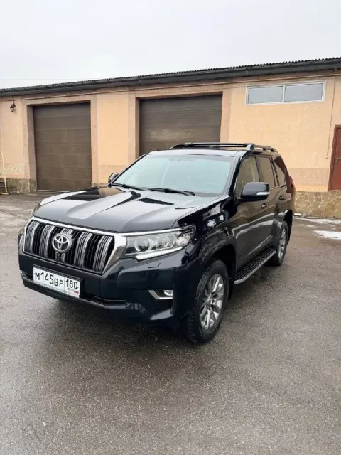 Продам toyota land cruiser prado 4.0 at 2018 г. пробег 114 000 км. зеленая автотека. машина в хороше... - фотография