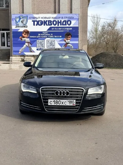 Здравствуйте, продам audi a8 2012 год, 4.2 бензин, машина в отличном состоянии! двигатель полностью... - фотография