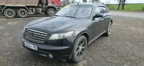 Infiniti fx35 год:2004 двигатель: 3.5л акпп: 5ст продам infiniti в максимальной комплектации, с акти... - фотография