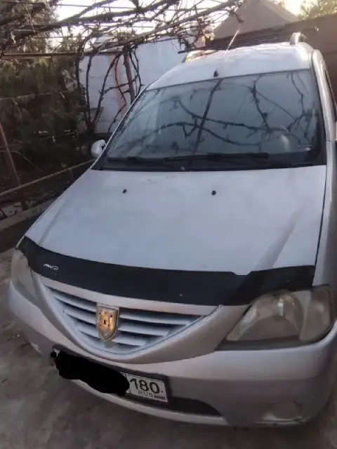 Продам dacia logan 2007, объём 1.6, газ/бензин. Пробег 275 тыс. , в хорошем состоянии, ходовка переб... - фотография