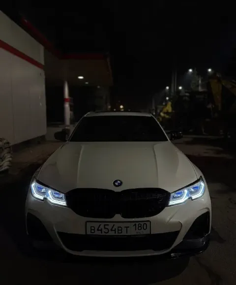 Продам bmw m340 xdrive 2021г. в 10 мес летние диски + резина r19 continental sport contact 7 зимние... - фотография