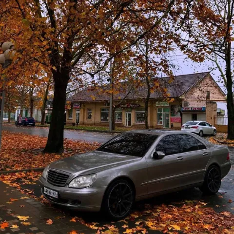 Мерседес w220 2003 год бензин 3,5. стоит контрактный двигатель с японии, 60тыс км. любые проверки. о... - фотография