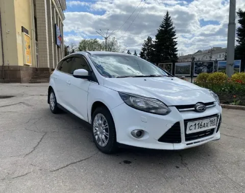 Ford focus 3 1.6 автомат 2012г максимальная комплектация (titanium): - мультируль - климат контроль... - фотография