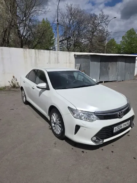 Продам тойота камри 2014 год. объем двигателя 3.5, коробка обычный автомат. машина в отличном состоя... - фотография