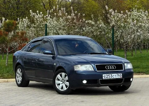 Audi a6 c5 рестайлинг год выпуска 2003 автомобиль в хорошем состоянии 1.8т работает ровно не дымит!... - фотография