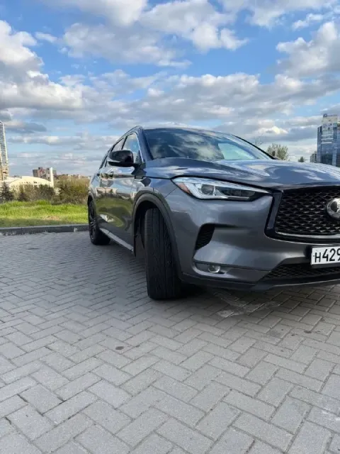 🚘 марка и модель: infiniti qx50 v объем: 2.0 (249л. с), бензин 📏 пробег: 99000 📆 год: 2021 📝 кпп: ⚙️... - фотография