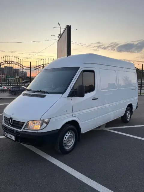 Mercedes sprinter 2014 год 2.1 состояние идеальное новая резина зеленая автотека без дтп коробка ход... - фотография